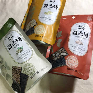 더빈트 와삭바삭 김스낵 — 5점을 준 리뷰어가 2019년 12월 올린 사용 사진