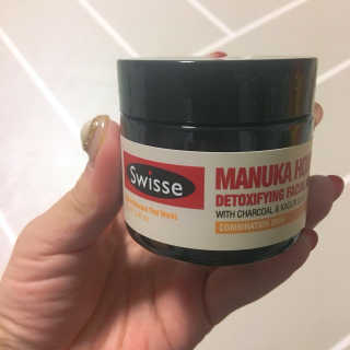 SWISSE 스위스 마누카 허니 디톡시파잉 페이셜 마스크 — 4점을 준 리뷰어가 2020년 1월 올린 사용 사진