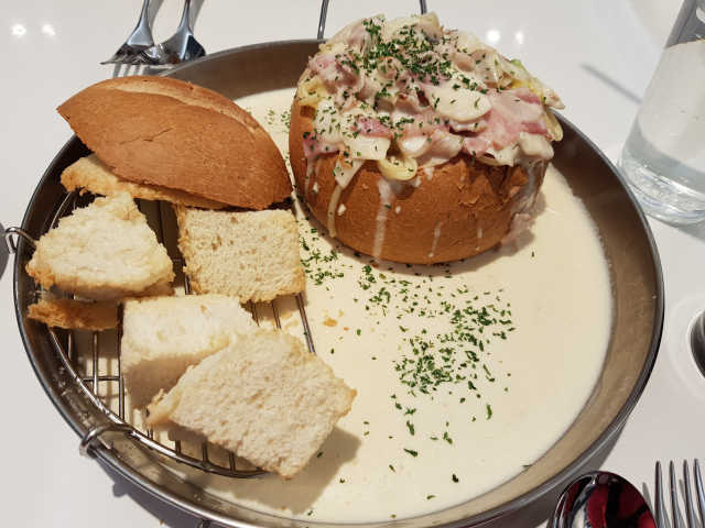 [IMJ브런치카페 지동점] 크림빠네+피자+음료 1잔 리뷰 사진