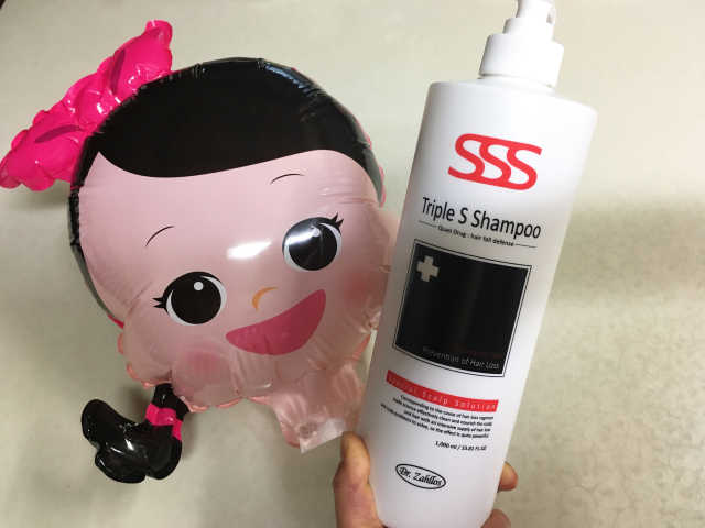 트리플에스 탈모 샴푸 1000ml 리뷰 사진