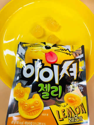 아이셔젤리 레몬맛, 아이셔젤리 블루에이드맛 — 5점을 준 리뷰어가 2019년 3월 올린 사용 사진