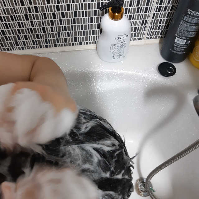 엘리자베카 콜라겐 코팅 헤어 머슬 샴푸 리뷰 사진