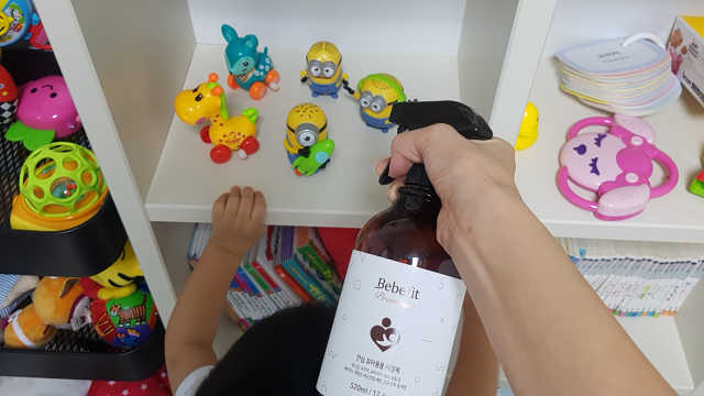 베베핏 프리미엄 유아용품세정제 520ml 리뷰 사진