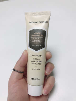 메이메리 쓰리이펙츠 모이스처 톤업크림 50ml — 5점을 준 리뷰어가 2020년 1월 올린 사용 사진