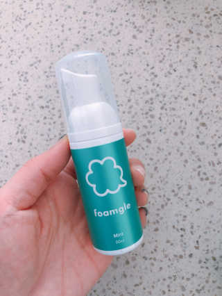 폼글 I foamgle [폼글] 거품가글 50ml 3종 - 민트, 라벤더, 라즈베리 — 4.5점을 준 리뷰어가 2019년 11월 올린 사용 사진