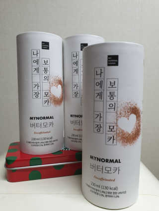 마이노멀 버터모카 디카페인 — 3점을 준 리뷰어가 2019년 12월 올린 사용 사진