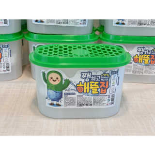 [로하스 인증 제습제] 쨍하고 해뜰집 옷장용 프리미엄 — 4점을 준 리뷰어가 2019년 9월 올린 사용 사진
