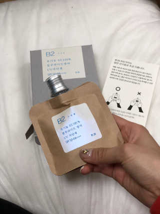톤28 유기농 블루라이트 방어 UV 차단거리 지성용 B2 — 5점을 준 리뷰어가 2019년 4월 올린 사용 사진
