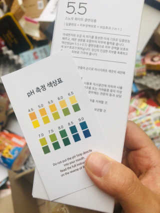 포므시 스노우화이트클렌징폼pH5.5 — 3.5점을 준 리뷰어가 2019년 5월 올린 사용 사진