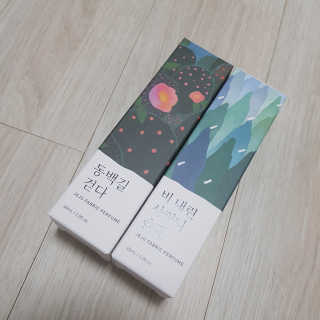 르플랑 제주 패브릭 퍼퓸 60ml 8종 — 4점을 준 리뷰어가 2018년 10월 올린 사용 사진