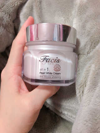 파시스 올인원 진주 화이트닝 크림 100ml — 3점을 준 리뷰어가 2019년 2월 올린 사용 사진