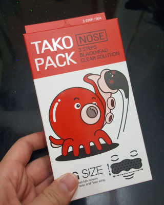 나이팅게일 TAKO PACK NOSE [문어코팩] — 4점을 준 리뷰어가 2016년 12월 올린 사용 사진