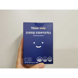 띵크바디 THINKBODY프리미엄프로바이오틱스 유산균 — 4점을 준 리뷰어가 2019년 9월 올린 사용 사진