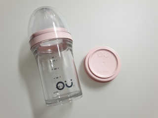 엄마의 바램을 담은 프리미엄 감성젖병 오유위시 90ml — 3점을 준 리뷰어가 2020년 3월 올린 사용 사진