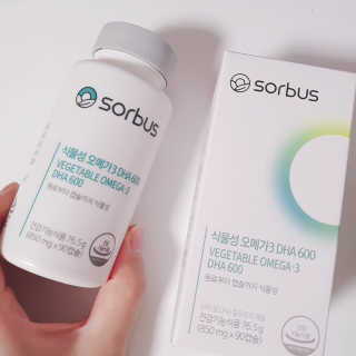 소버스 식물성 오메가3 DHA 600 — 4.5점을 준 리뷰어가 2020년 1월 올린 사용 사진