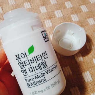 네츄럴굿띵스 퓨어 멀티비타민 앤 미네랄 30일분 — 4점을 준 리뷰어가 2019년 1월 올린 사용 사진