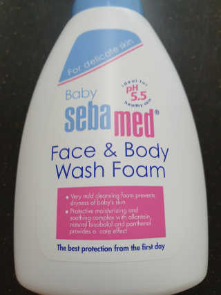 세바메드 베이비 페이스 앤 바디워시 폼 [올인원] — 5점을 준 리뷰어가 2019년 8월 올린 사용 사진