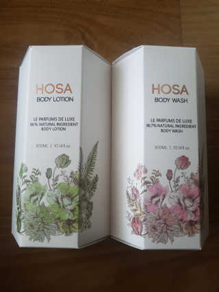 HOSA BODY WASH+BODY LOTION — 5점을 준 리뷰어가 2018년 3월 올린 사용 사진
