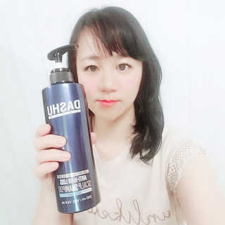 다슈코리아 다슈 단백질 한방 두피 골드 샴푸 500ml +샴푸브러쉬 — 5점을 준 리뷰어가 2019년 5월 올린 사용 사진