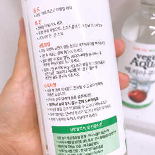 베지아쿠아 475ml + 리필 1000ml 1Set — 5점을 준 리뷰어가 2019년 10월 올린 사용 사진