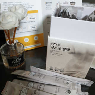 [하우투잇] 뤼에르 쿠르브 블랙 10ml x 30포 총 300ml — 5점을 준 리뷰어가 2020년 3월 올린 사용 사진