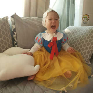 코코리따 아임프린세스 원피스 — 5점을 준 리뷰어가 2020년 2월 올린 사용 사진