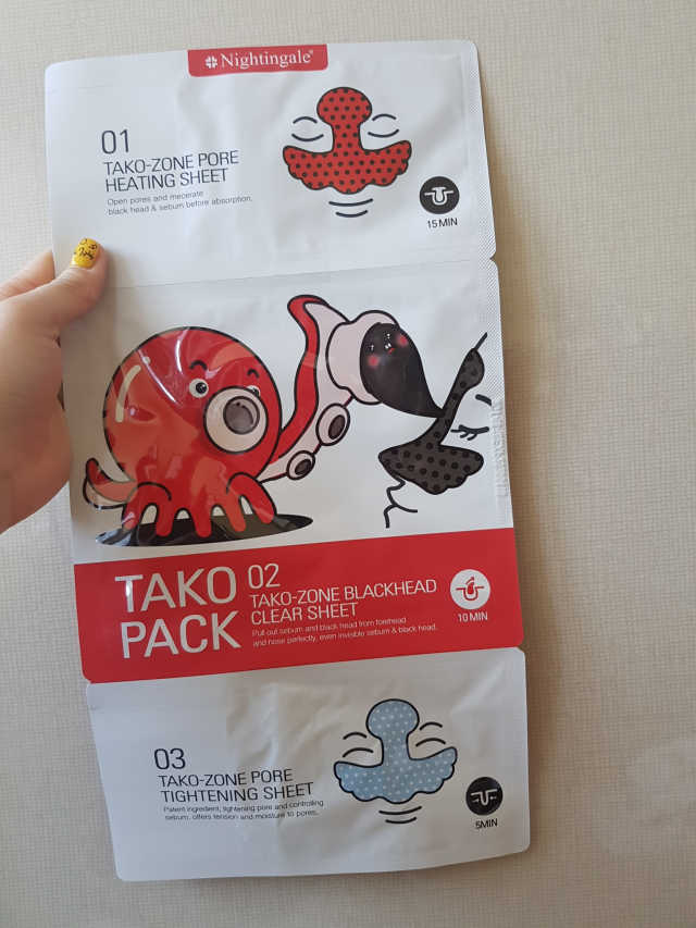 3STEP 타코팩(문어팩) 리뷰 사진