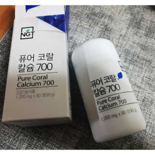 네츄럴굿띵스 퓨어 코랄 칼슘 700 30일분 — 5점을 준 리뷰어가 2018년 11월 올린 사용 사진