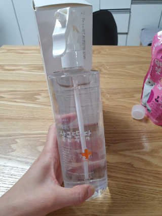[펫토리아]살균뚝딱 강아지 고양이 살균소독제 탈취제 — 5점을 준 리뷰어가 2019년 10월 올린 사용 사진