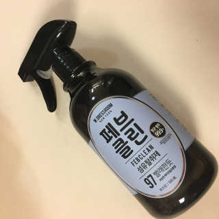 더블유드레스룸 페브클린 500ml — 3.5점을 준 리뷰어가 2018년 8월 올린 사용 사진