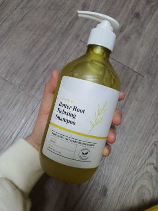 달리프 클로렐라 베러 루트 릴렉싱 샴푸 500ml — 5점을 준 리뷰어가 2019년 11월 올린 사용 사진