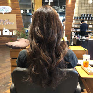 id HAIR 원마운트점 [아이디헤어원마운트점]-펌앤컷 — 5점을 준 리뷰어가 2018년 10월 올린 사용 사진
