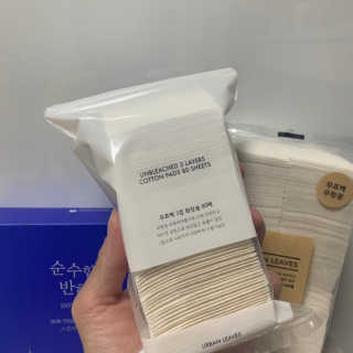 어반리브즈 프리미엄 화장솜 트라이얼 SET — 5점을 준 리뷰어가 2019년 7월 올린 사용 사진