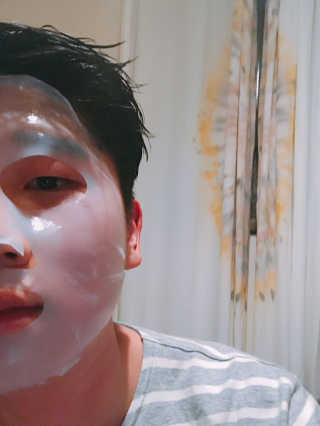 유리스킨-바이오셀룰로오스 마스크 젤리마스크 5매 — 4.33점을 준 리뷰어가 2018년 3월 올린 사용 사진