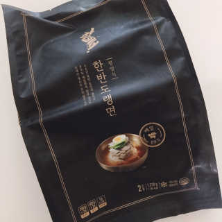한반도키친 집에서 먹는 정통 평양냉면, 한반도랭면 — 5점을 준 리뷰어가 2019년 7월 올린 사용 사진