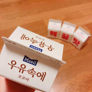 [매일유업] 우유속에 어쩌구_7개 모바일쿠폰 — 5점을 준 리뷰어가 2019년 6월 올린 사용 사진