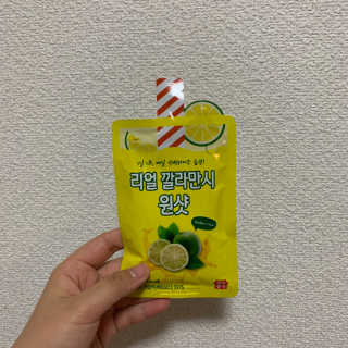 장수농가 리얼깔라만시 원샷 50ml 10팩+보틀 — 5점을 준 리뷰어가 2019년 5월 올린 사용 사진