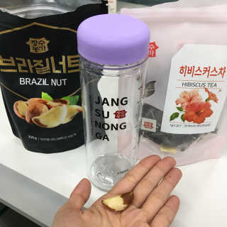 장수농가 브라질너트, 히비스커스 — 5점을 준 리뷰어가 2018년 7월 올린 사용 사진