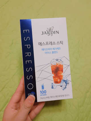 (주)쟈뎅 [쟈뎅] 에스프레소스틱 아이스블렌드 — 4.5점을 준 리뷰어가 2019년 4월 올린 사용 사진