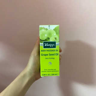 [크나이프] 그레이프씨드 슬리밍 마사지오일 100ml — 4점을 준 리뷰어가 2019년 8월 올린 사용 사진