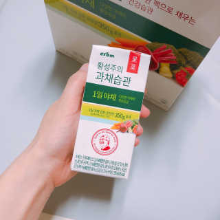 이롬 황성주의 과채습관 1일 야채 과일 주스 랜덤 세트 — 5점을 준 리뷰어가 2018년 7월 올린 사용 사진
