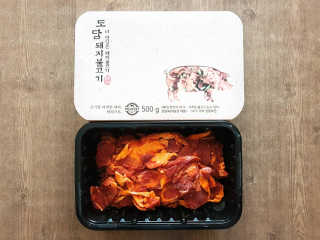 미티스트 더 맛있는 소담 소불고기 + 도담 돼지 불고기 — 3점을 준 리뷰어가 2019년 3월 올린 사용 사진