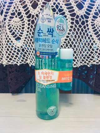 비알티씨 안티폴루션 블랙헤드 클렌징 오일 — 5점을 준 리뷰어가 2019년 3월 올린 사용 사진