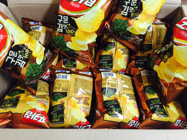 포카칩 구운김맛 리뷰 사진