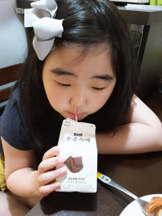 [매일유업] 우유속에 어쩌구_7개 모바일쿠폰 — 5점을 준 리뷰어가 2019년 6월 올린 사용 사진