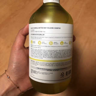 달리프 클로렐라 베러 루트 릴렉싱 샴푸 500ml — 4점을 준 리뷰어가 2019년 6월 올린 사용 사진