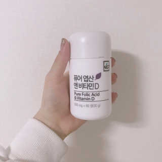 네츄럴굿띵스 퓨어 락토 철분 60일분 — 5점을 준 리뷰어가 2018년 1월 올린 사용 사진