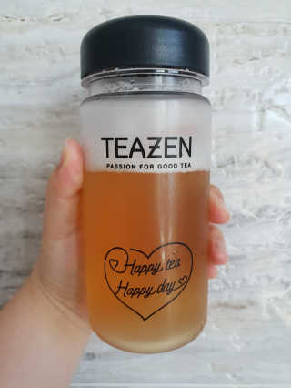 티젠 레몬밤 + 마이보틀 — 5점을 준 리뷰어가 2018년 7월 올린 사용 사진