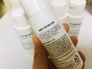 코에나샴푸 자연유래 식물성 코에나 샴푸 50ml — 5점을 준 리뷰어가 2020년 4월 올린 사용 사진