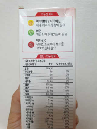 센트룸 아쿠아비타 레몬향, 딸기향 — 4.5점을 준 리뷰어가 2019년 7월 올린 사용 사진
